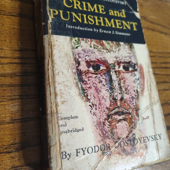 Crime and Punishment Book 1959 Vintage Edition - Picture 1 of 5